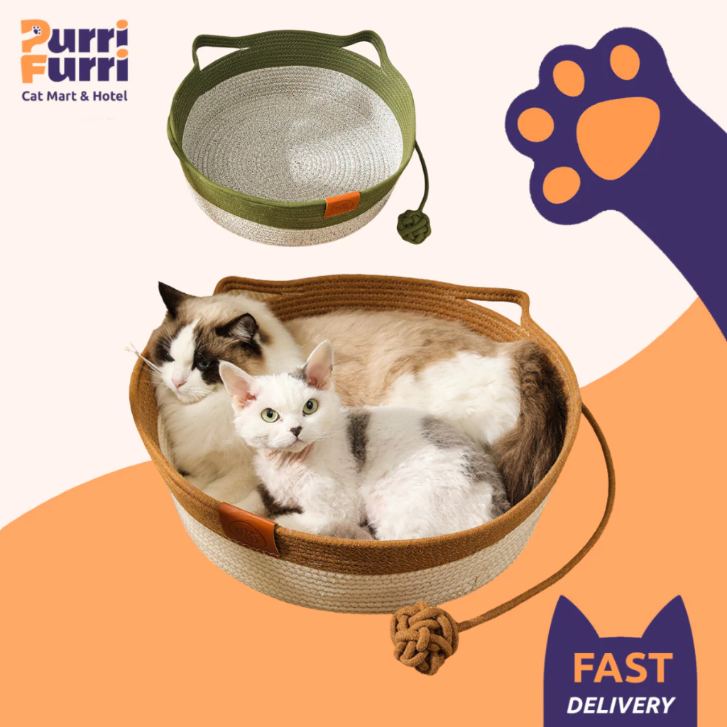 Ổ Ngủ Kết Hợp Cào Móng Cho Mèo