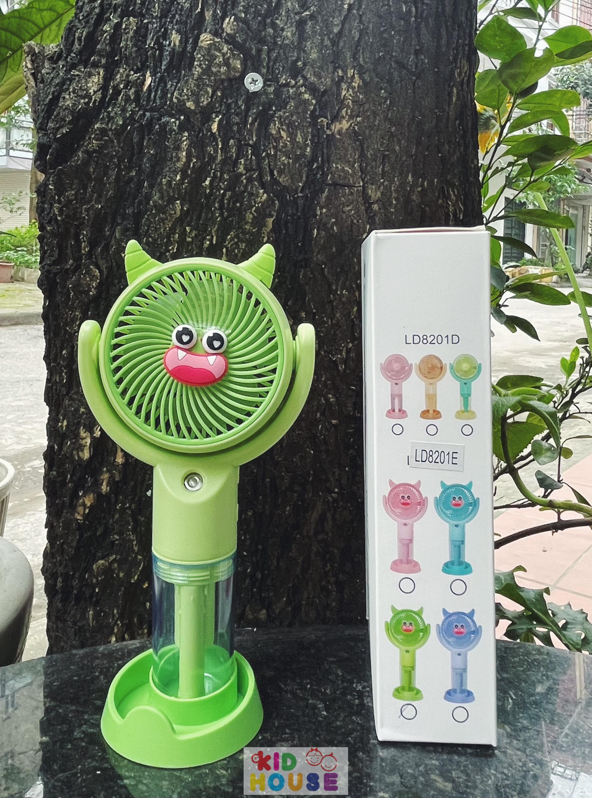 Quạt cầm tay mini capybara, kuromi, quạt sạc công nghệ cao turbo màn led, Quạt quạt tích điện để bàn nhỏ gọn