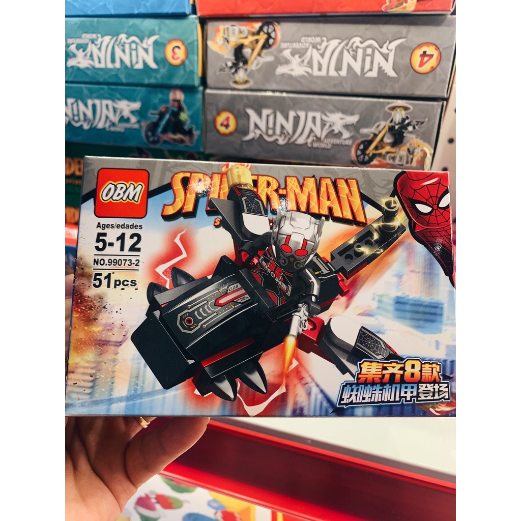 Bộ xếp hình ninja rồng huyền thoại, siêu anh hùng, đồ chơi lắp ghép siêu nhân, xếp hình ninja nhiều kích cỡ cho bé