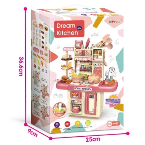 Bộ đồ chơi nấu ăn, bộ đồ chơi nhà bếp hiệu ứng khói, đèn...cỡ lớn, nhỏ, bộ đồ chơi nhà bếp cao cấp (kèm pin)