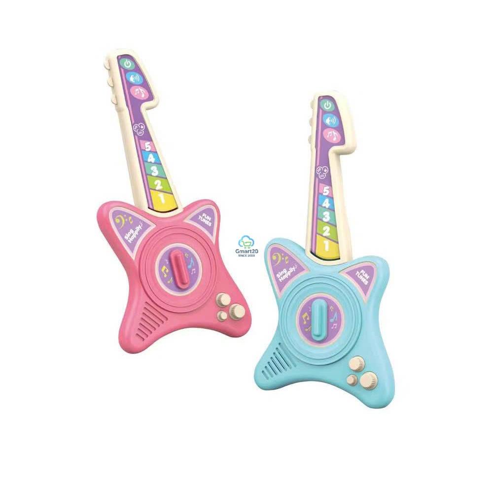 Đồ chơi đàn ghita, đàn piano cho bé trai, bé gái phát triển kỹ năng âm nhạc, đồ chơi nhạc cụ mini
