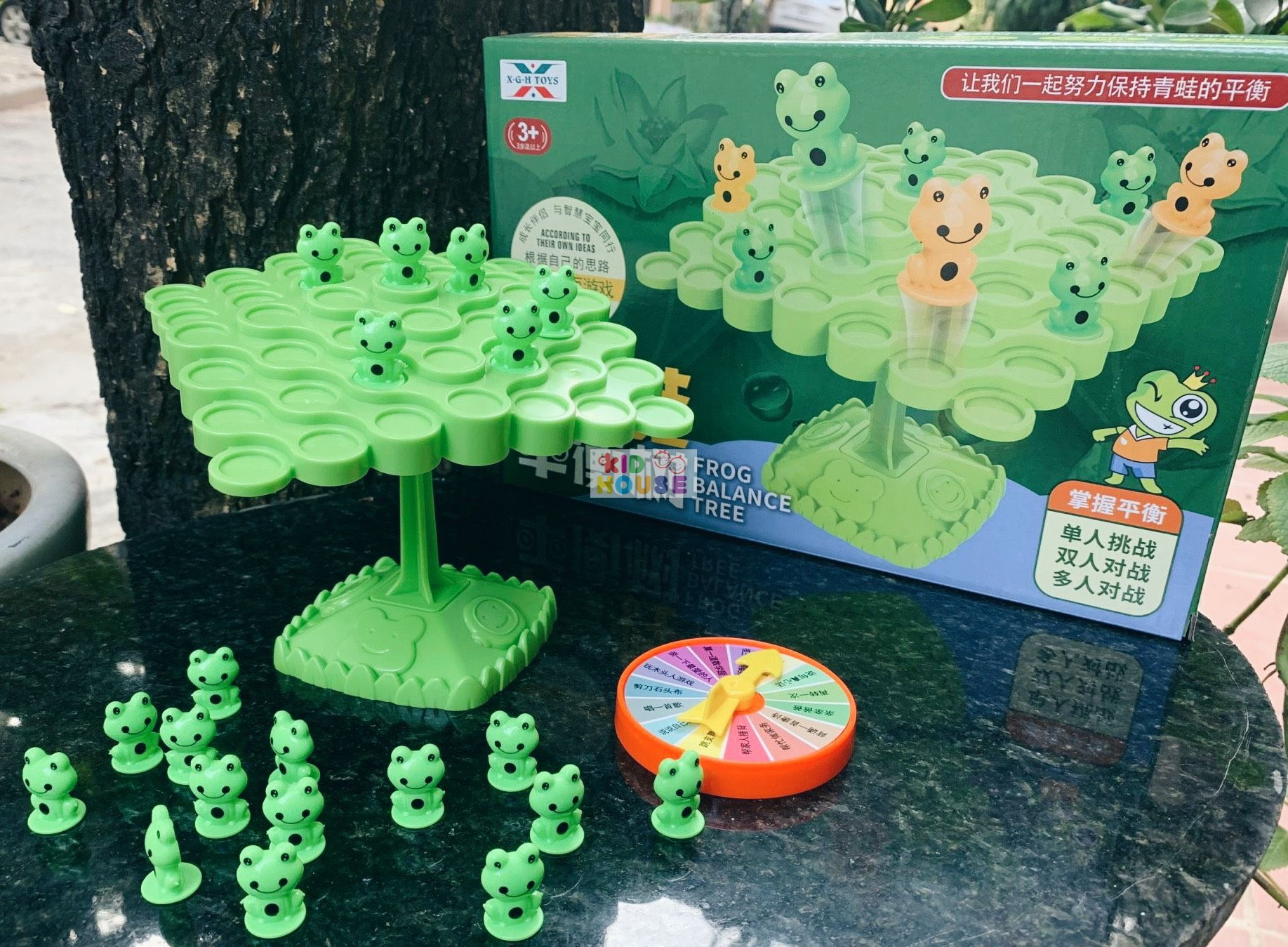 Bộ đồ chơi board game kuromi cân bằng, phi hành gia cân bằng 48 -50 con, trò chơi 50 ếch cân bằng vui nhộn cho bé