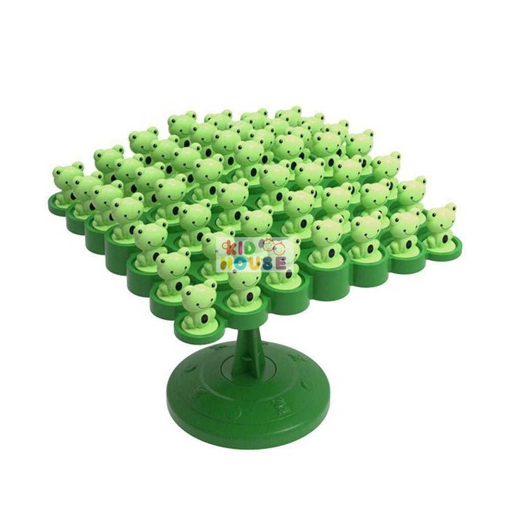 Bộ đồ chơi board game kuromi cân bằng, phi hành gia cân bằng 48 -50 con, trò chơi 50 ếch cân bằng vui nhộn cho bé