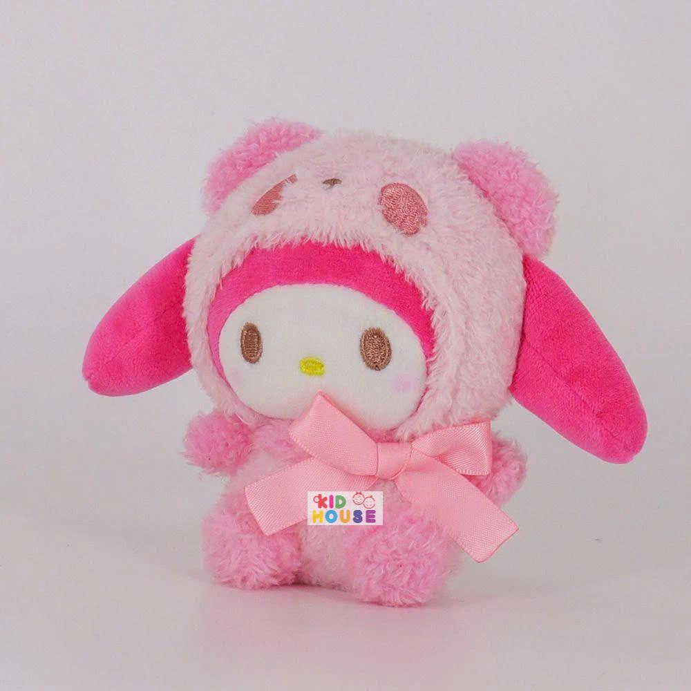 Móc khóa gấu bông kuromi, capybara, babythree xinh xắn treo balo túi xách, móc khóa nhân vật dễ thương