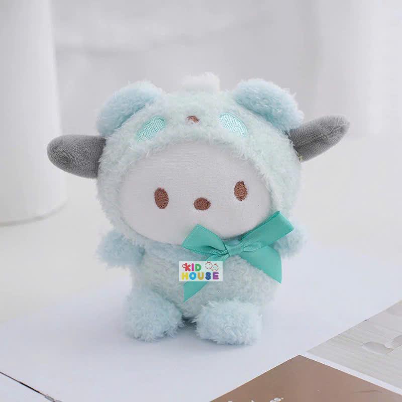 Móc khóa gấu bông kuromi, capybara, babythree xinh xắn treo balo túi xách, móc khóa nhân vật dễ thương