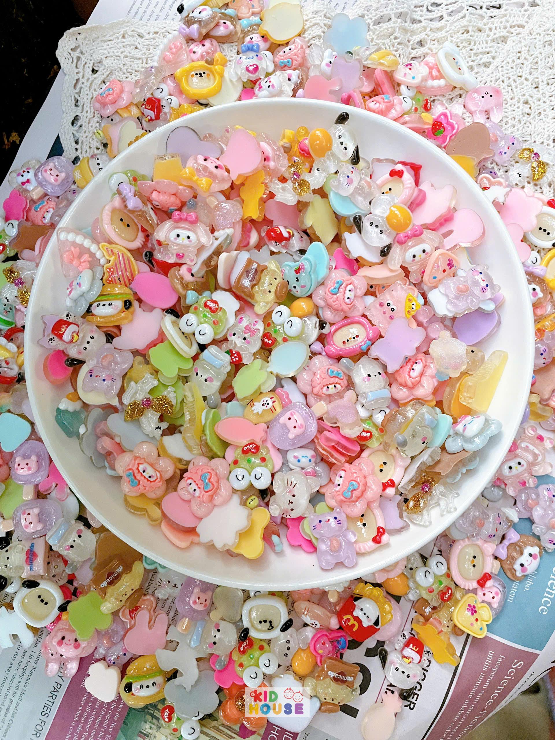 (Set 20-50) Túi mù test nhân phẩm, túi mù bóc quà bí mật kuromi, hoạt hình mini, túi quà bất ngờ blind bag