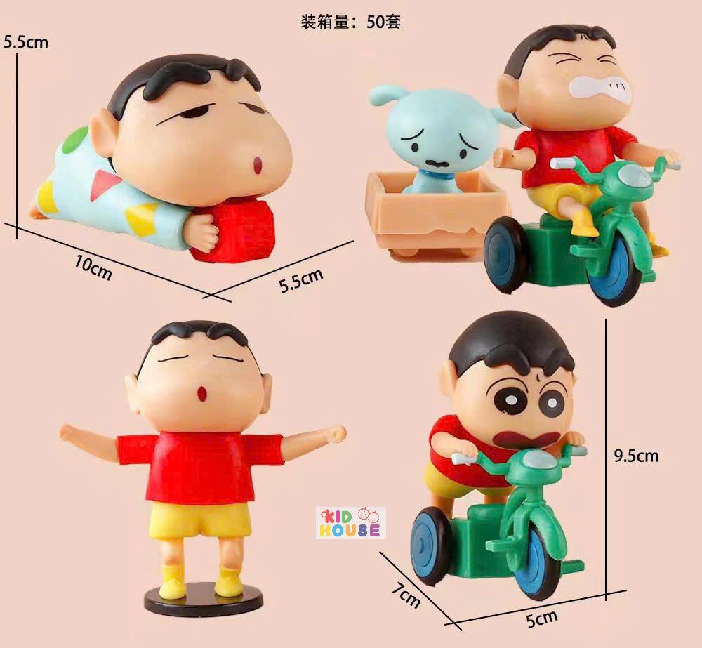 (Không cót) Blindbox, hộp mù Natra, shin cậu bé bút chì, đồ chơi mô hình nhân vật Natra, cậu bé bút chì trưng bày