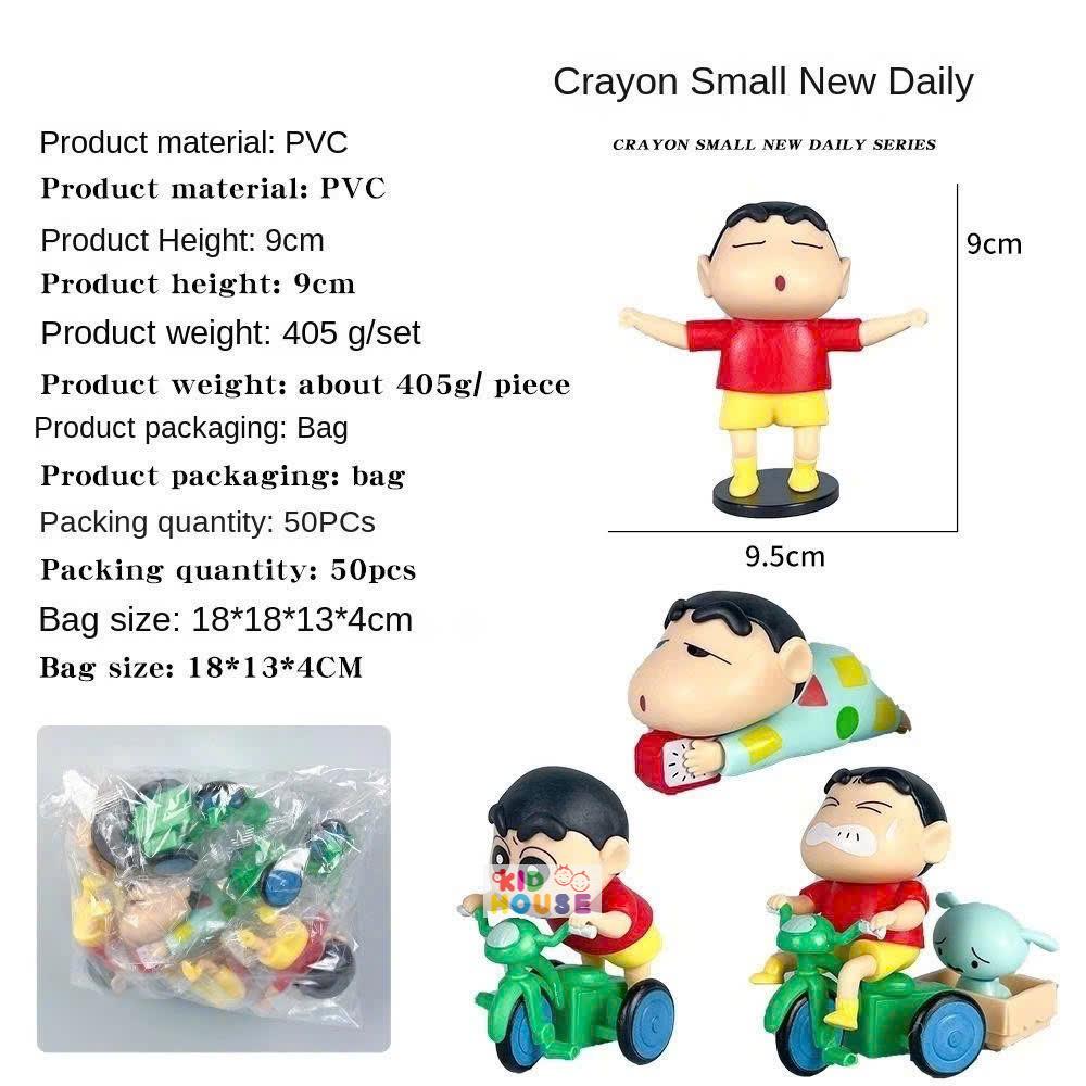 (Không cót) Blindbox, hộp mù Natra, shin cậu bé bút chì, đồ chơi mô hình nhân vật Natra, cậu bé bút chì trưng bày