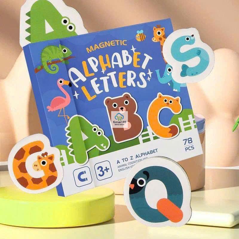 Bộ học chữ cái, chữ số nam châm, đồ chơi giáo dục Montessori cho bé vừa học vừa chơi