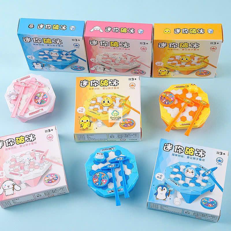 Trò chơi phá băng chim cánh cụt, bộ đập băng giải cứu chim cánh cụt, ếch, phá tường giải cứu kuromi