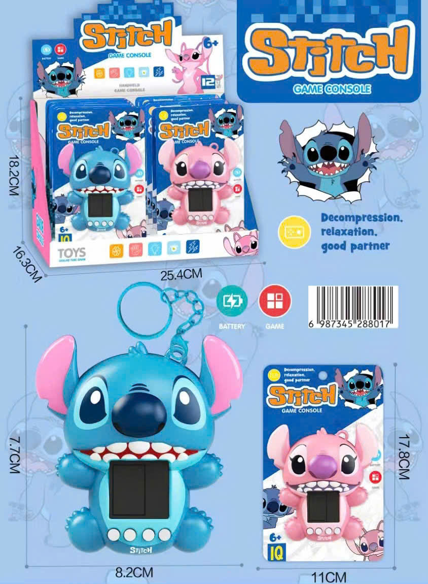 Máy game nuôi thú ảo mini labubu, stick kèm móc khóa dễ thương, rèn luyện tính kiên nhẫn và trách nhiệm