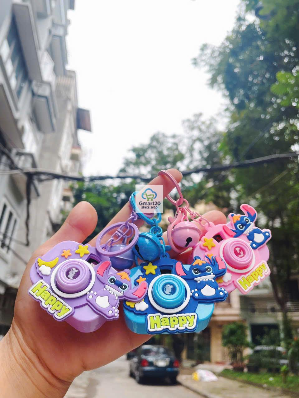 Móc khóa máy ảnh đồ chơi mini, chiếu hình các nhân vật hoạt hình sanrio, capybara, đồ chơi máy ảnh chiếu hình cute