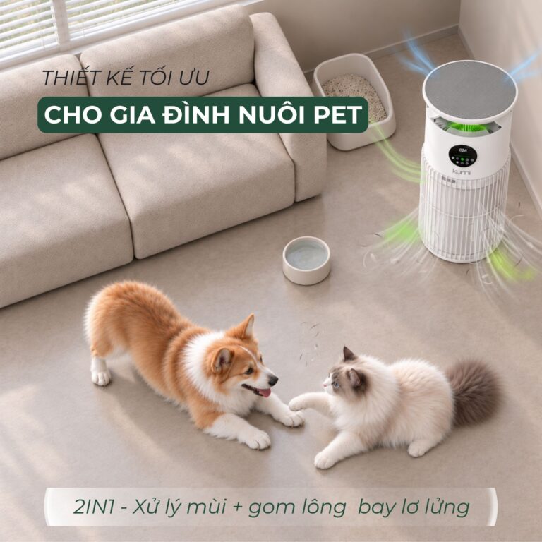 Máy lọc không khí Kumi PureSense™ KP460 (60 m²)