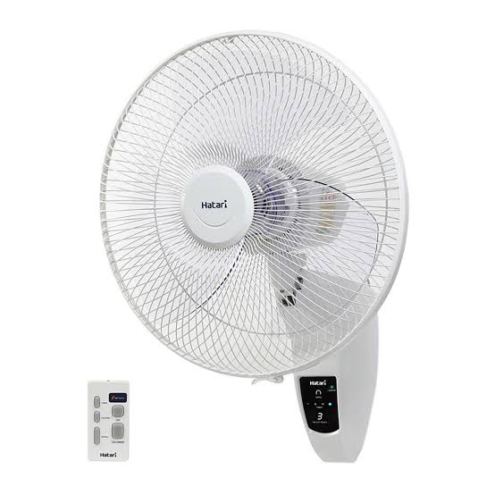 Quạt treo tường 3 cánh Hatari W16R1 - Có điều  khiển - Thailand