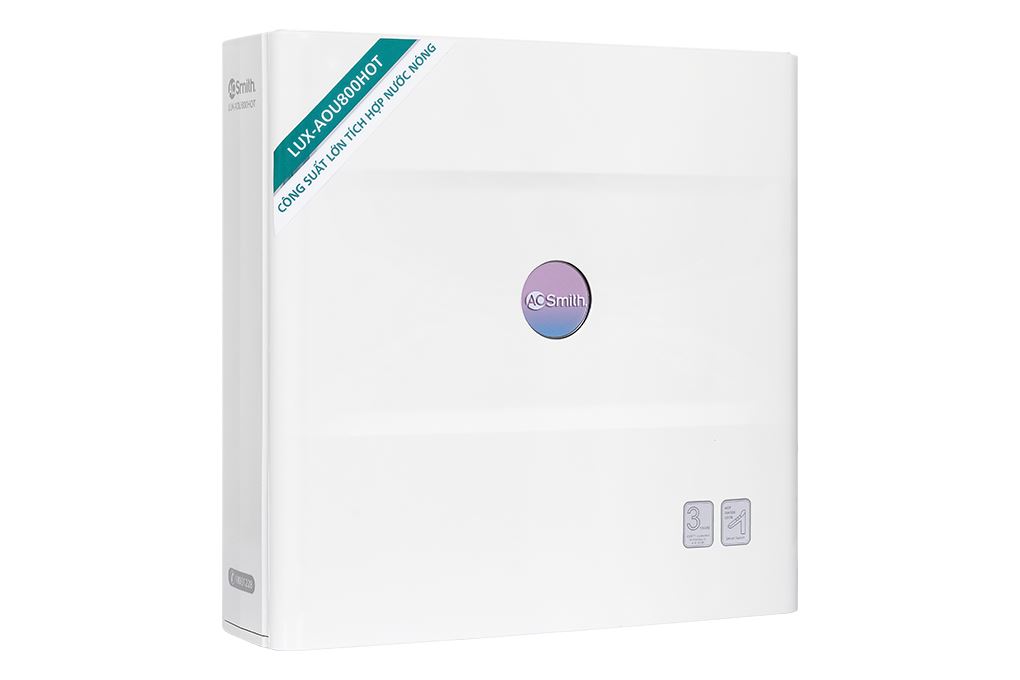 Máy lọc nước RO nóng nguội AOSmith LUX-AOU800HOT 2 lõi