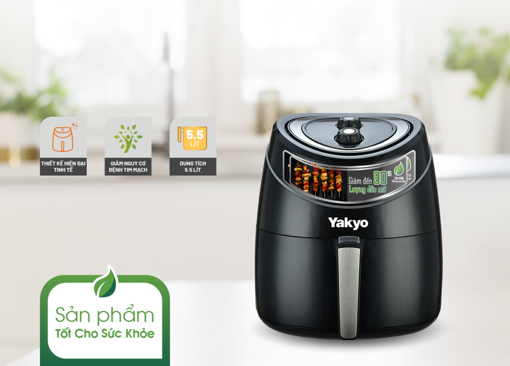 Nồi chiên không dầu Yakyo TP550