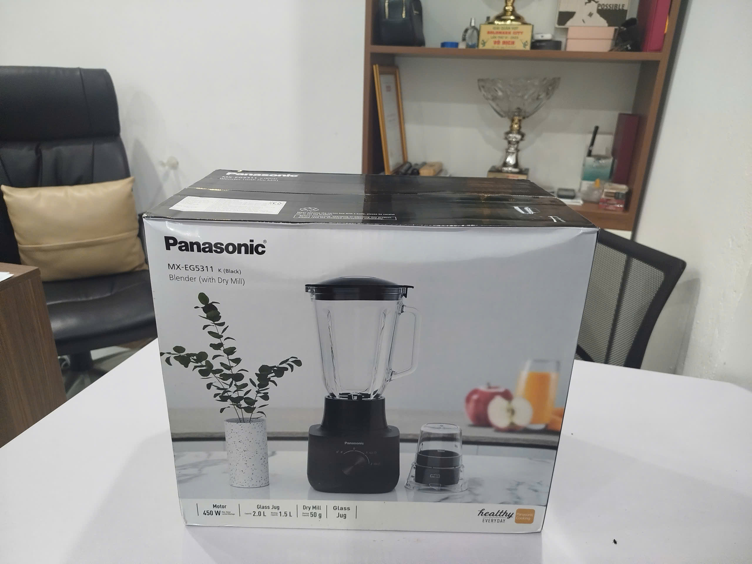 Máy xay đa năng 2 cối Panasonic MX-EG5311KRA