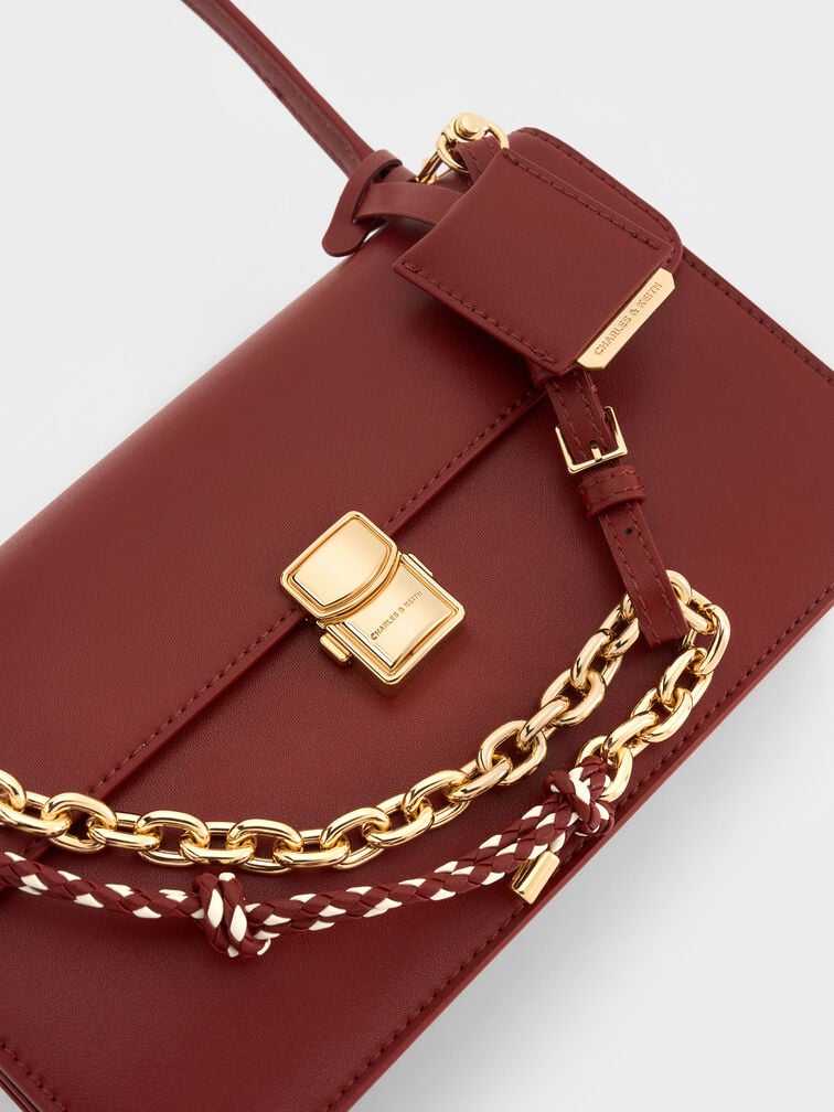Acelynn Rope-Chain Shoulder Bag