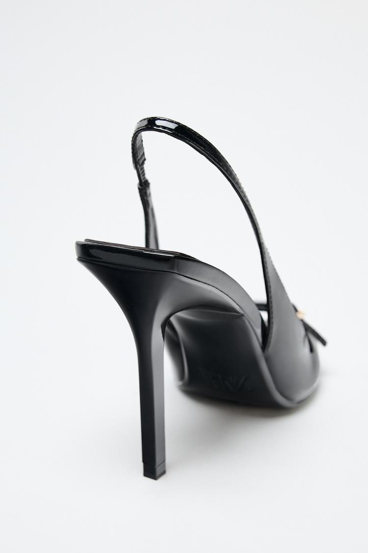 SUNʼIY LAK QOPLAMALI BALAND POSHALI SANDAL