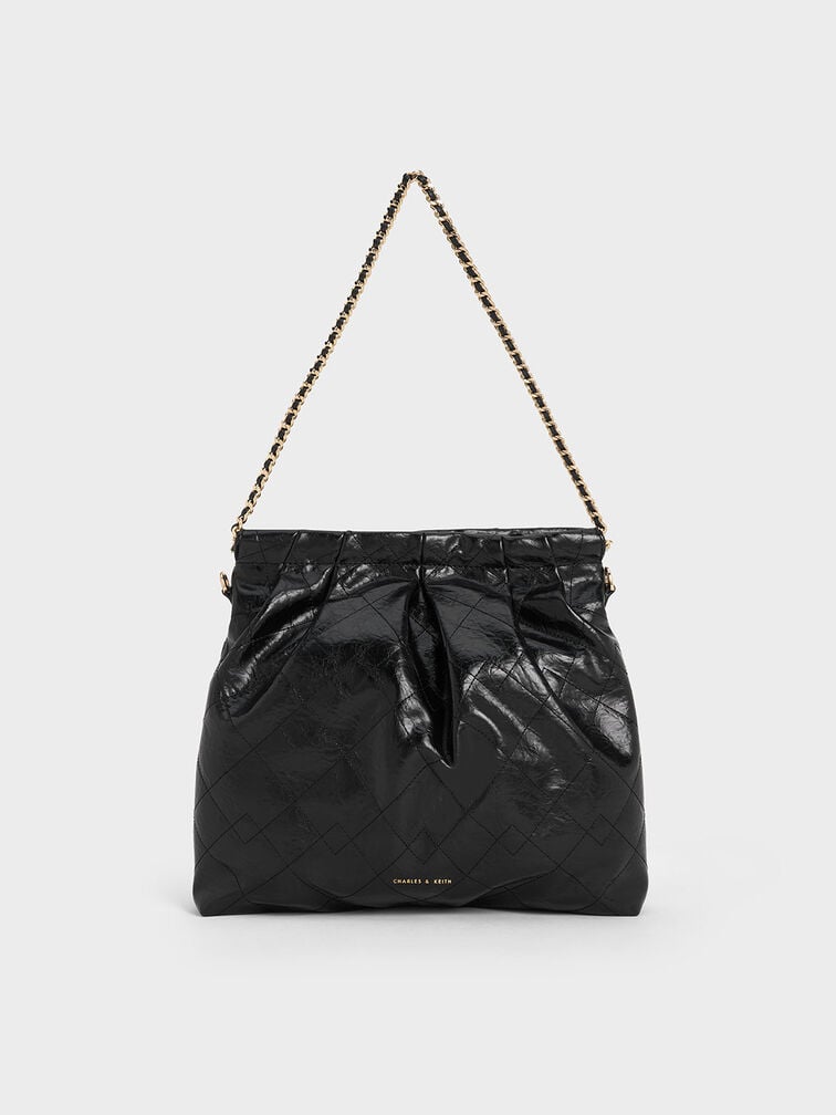 Duo Chain Handle Shoulder Bag