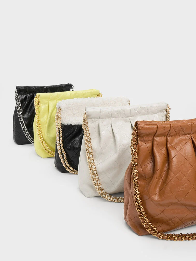 Duo Chain Handle Shoulder Bag