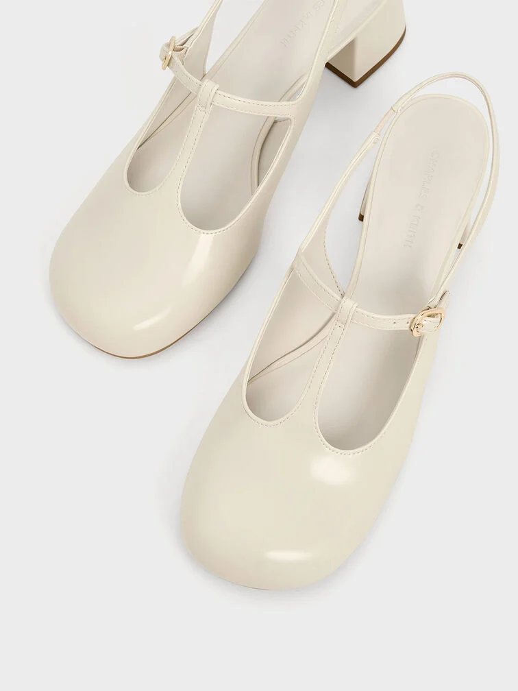 T-Bar Slingback Mary Jane Pumps
