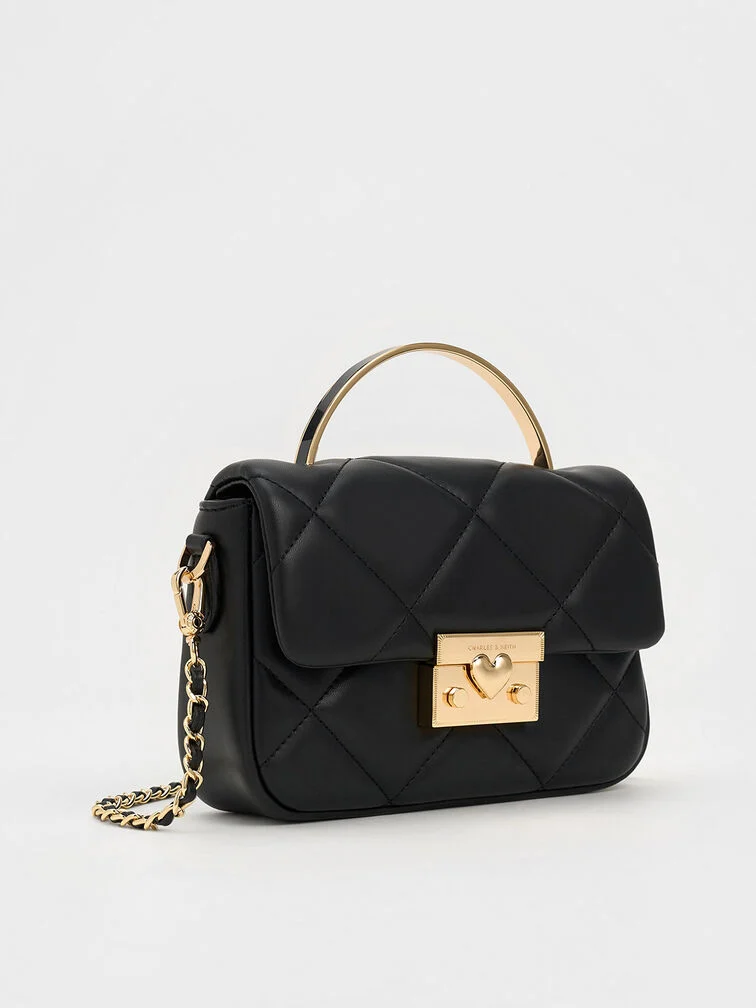 Quilted Boxy Tote Bag