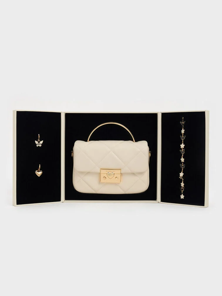 Quilted Boxy Tote Bag