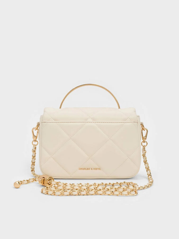 Quilted Boxy Tote Bag