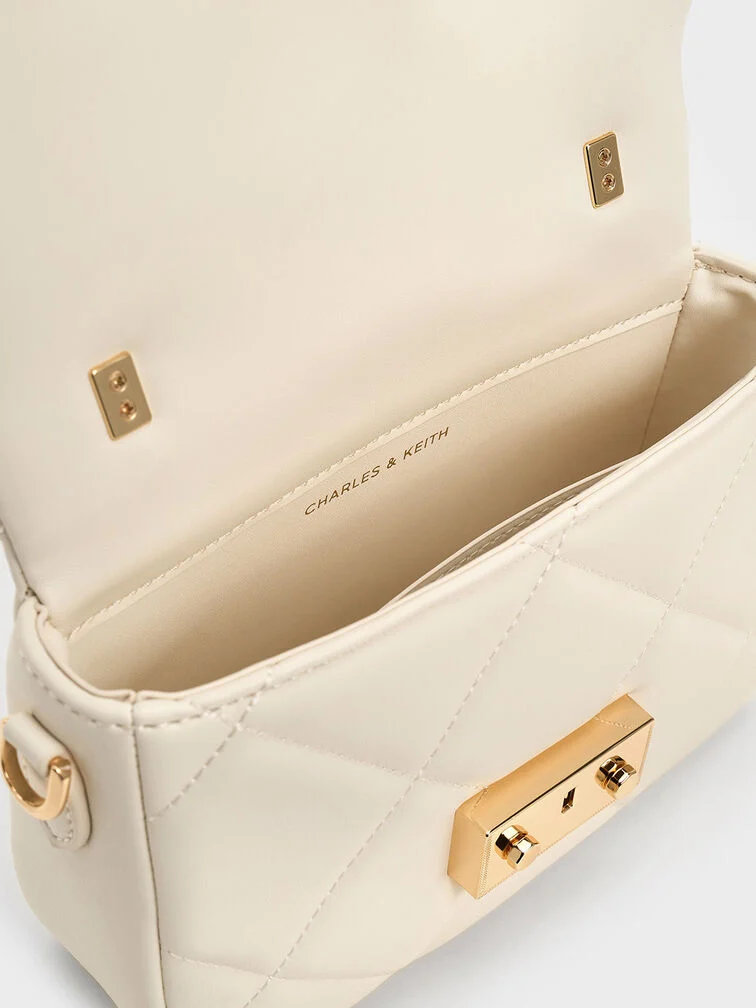 Quilted Boxy Tote Bag