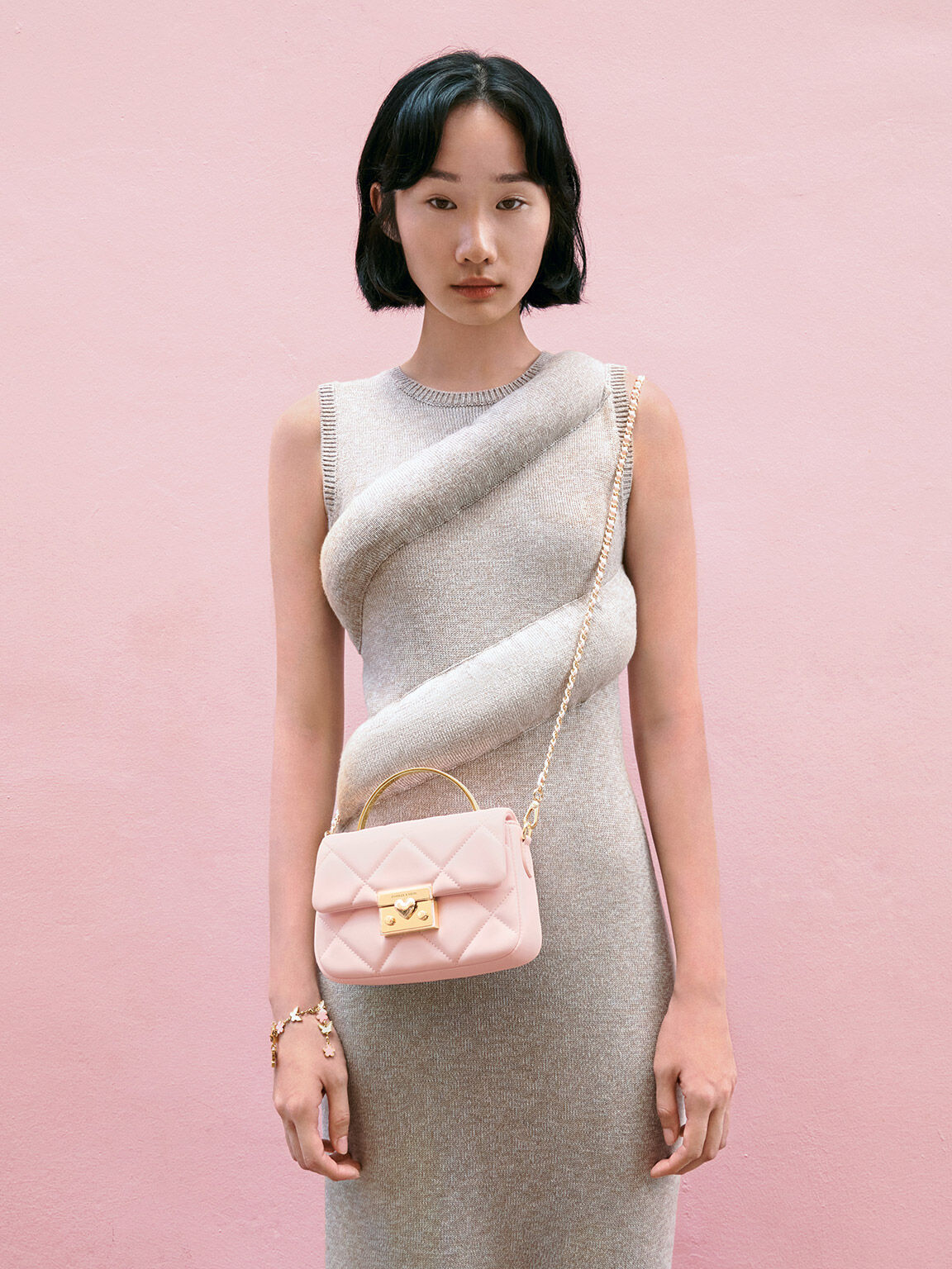 Quilted Boxy Tote Bag