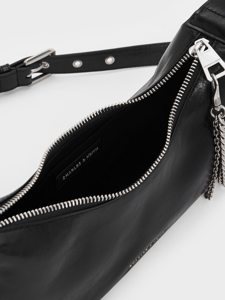 Atwood Chain-Embellished Shoulder Bag