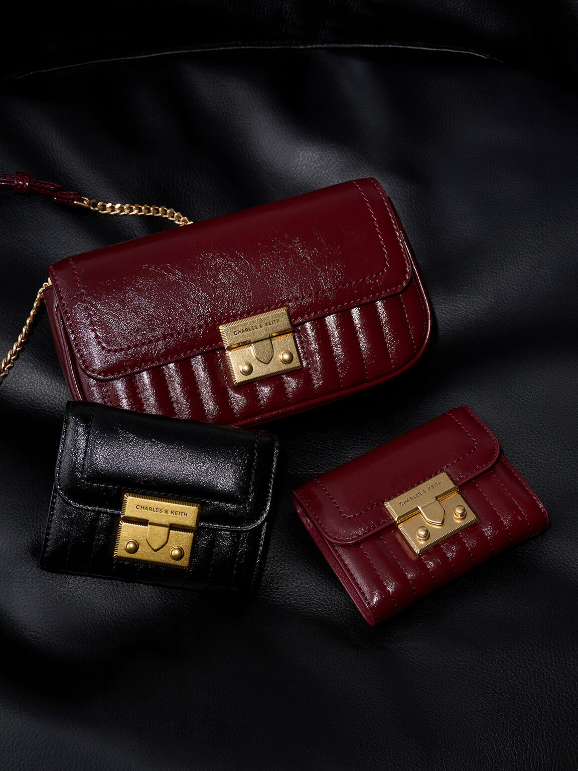 Donna Crinkle-Effect Wallet