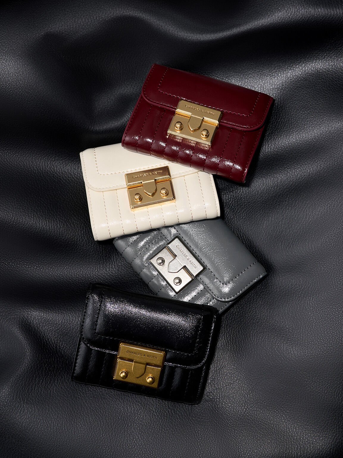 Donna Crinkle-Effect Wallet