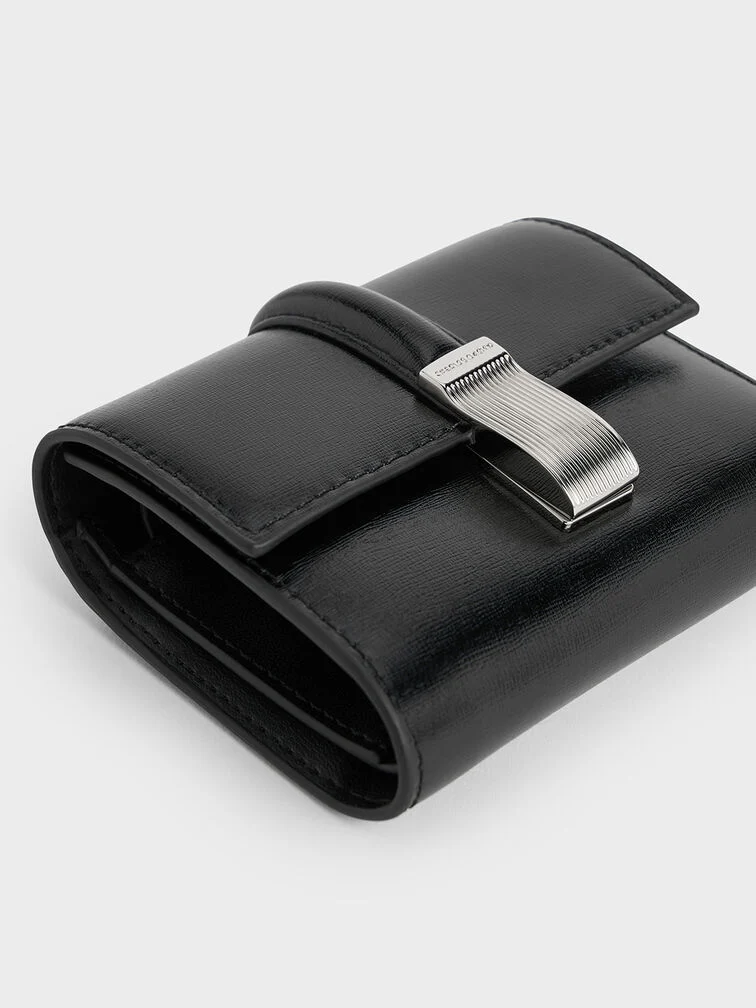 Wisteria Metallic-Accent Wallet