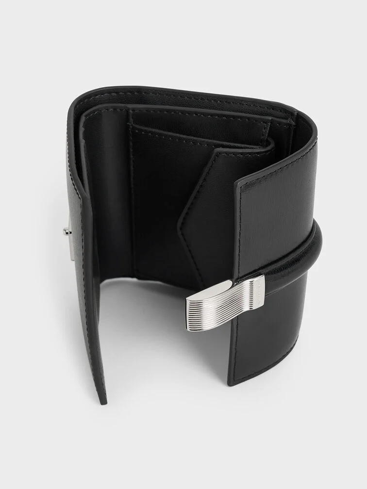 Wisteria Metallic-Accent Wallet