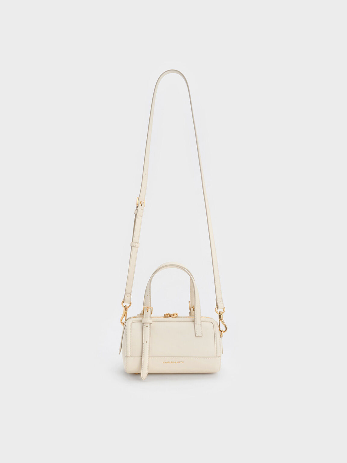 NEWEnola Canvas Two-Tone Bowling Bag