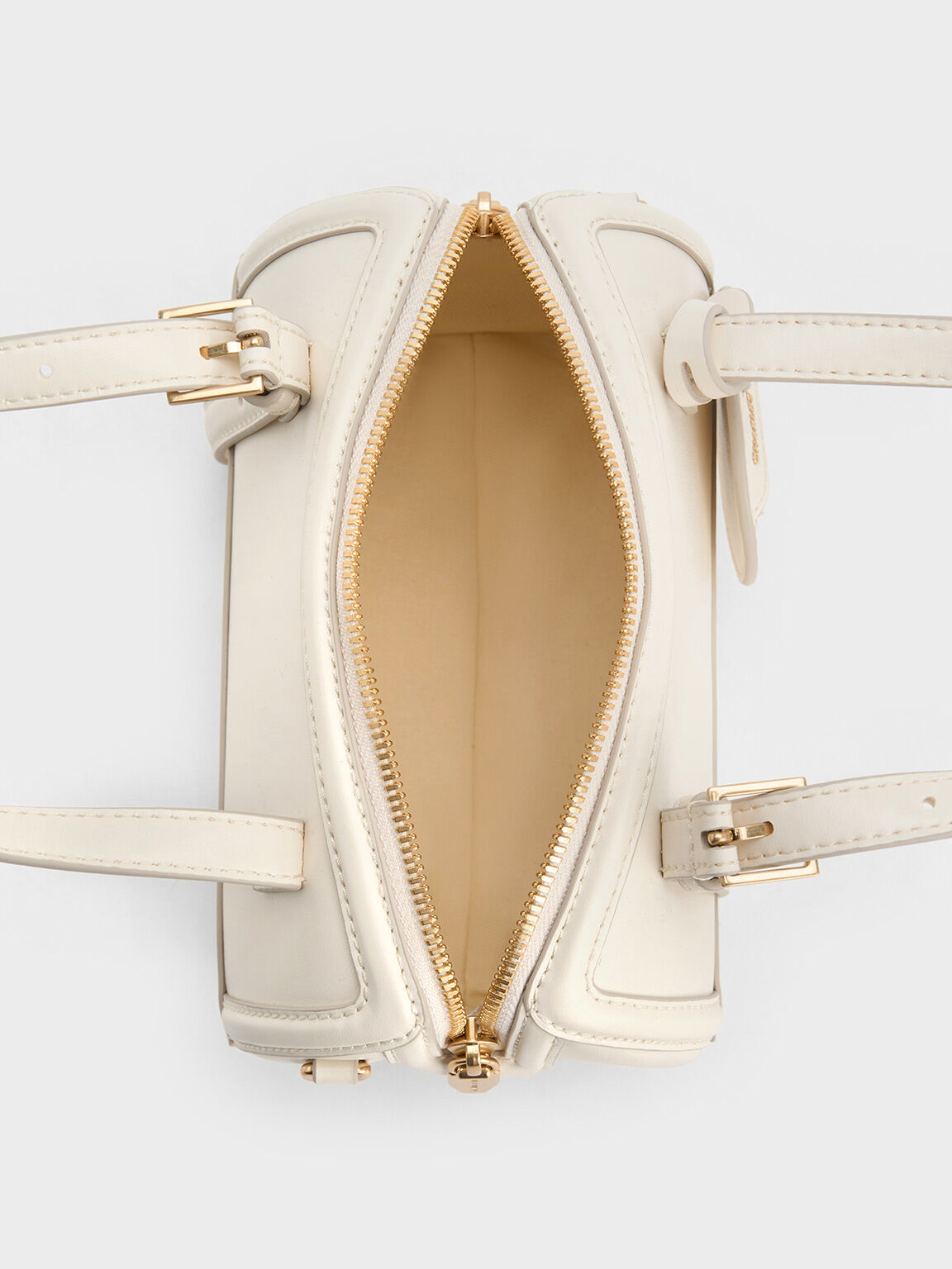 NEWEnola Canvas Two-Tone Bowling Bag