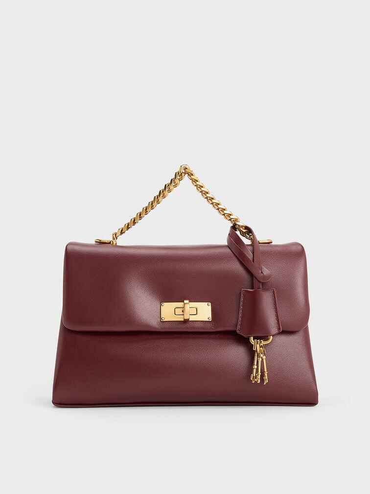 Kerry Chain-Handle Crossbody Bag