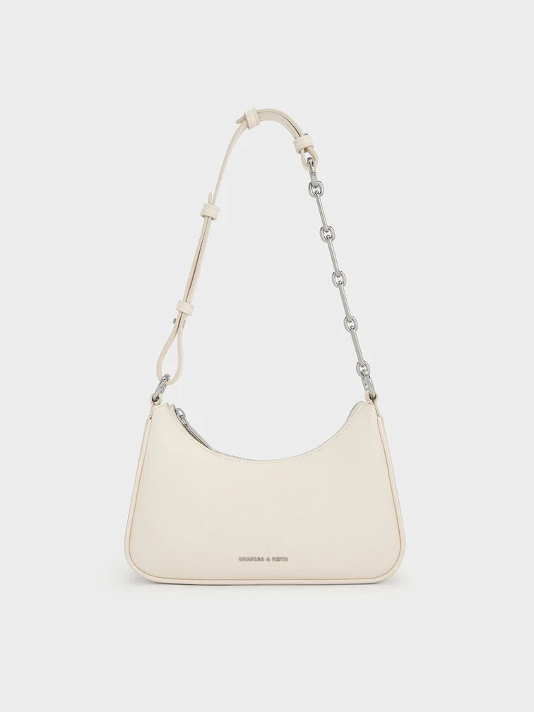 Lane Chain-Link Shoulder Bag