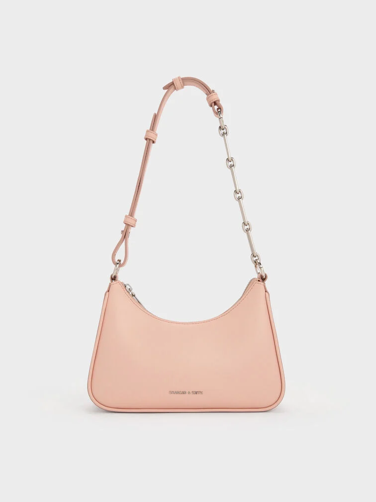 Lane Chain-Link Shoulder Bag