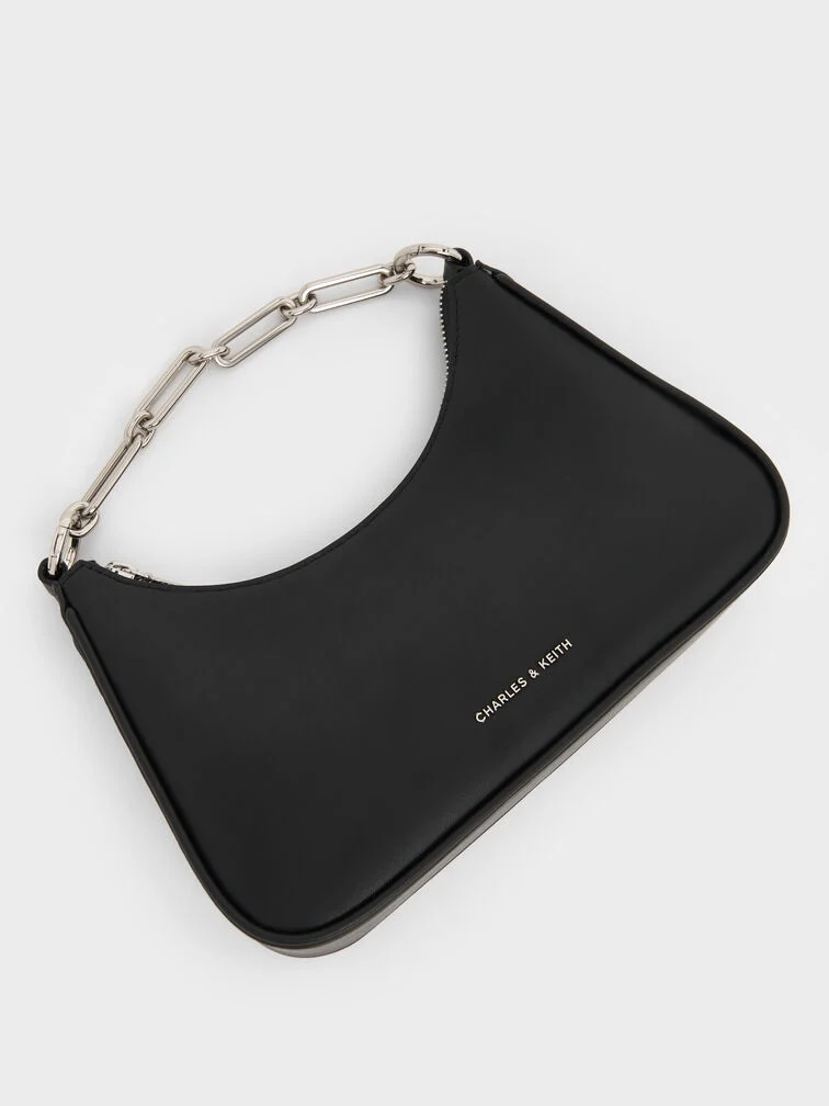 Lane Chain-Link Shoulder Bag