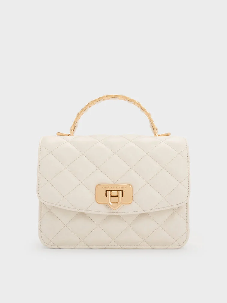 Cressida Quilted Rectangular Tote