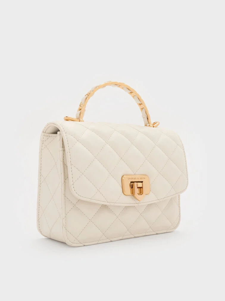 Cressida Quilted Rectangular Tote