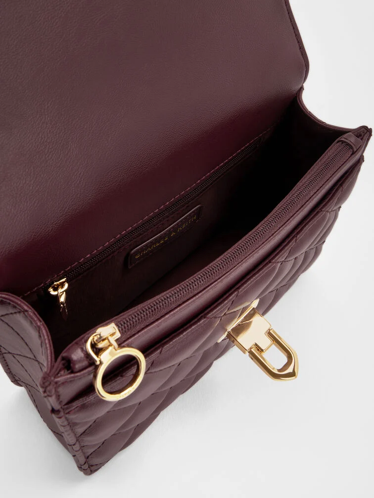 Cressida Quilted Rectangular Tote