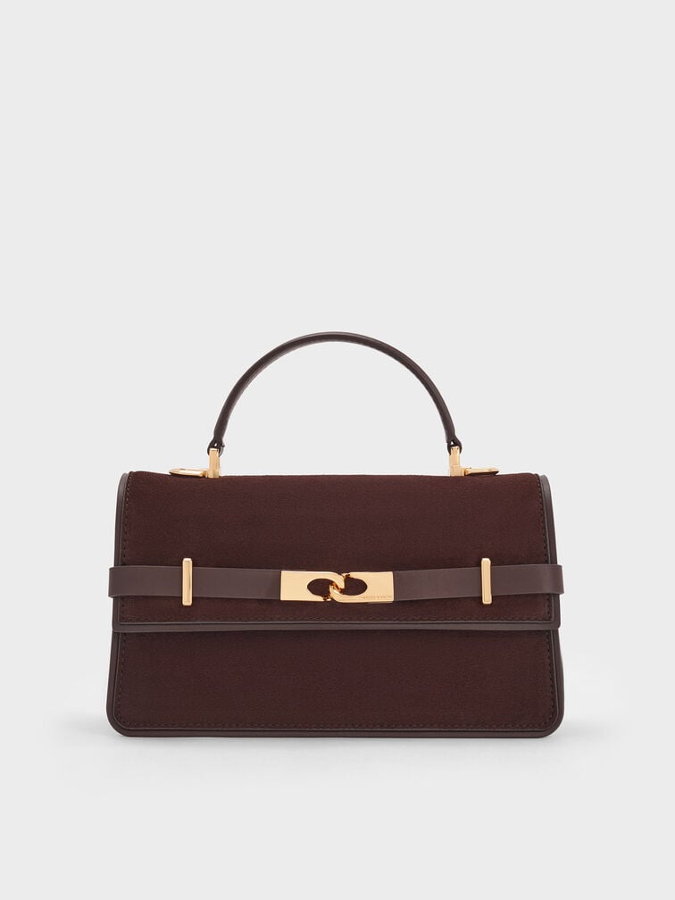 Arlet Belted Top Handle Bag