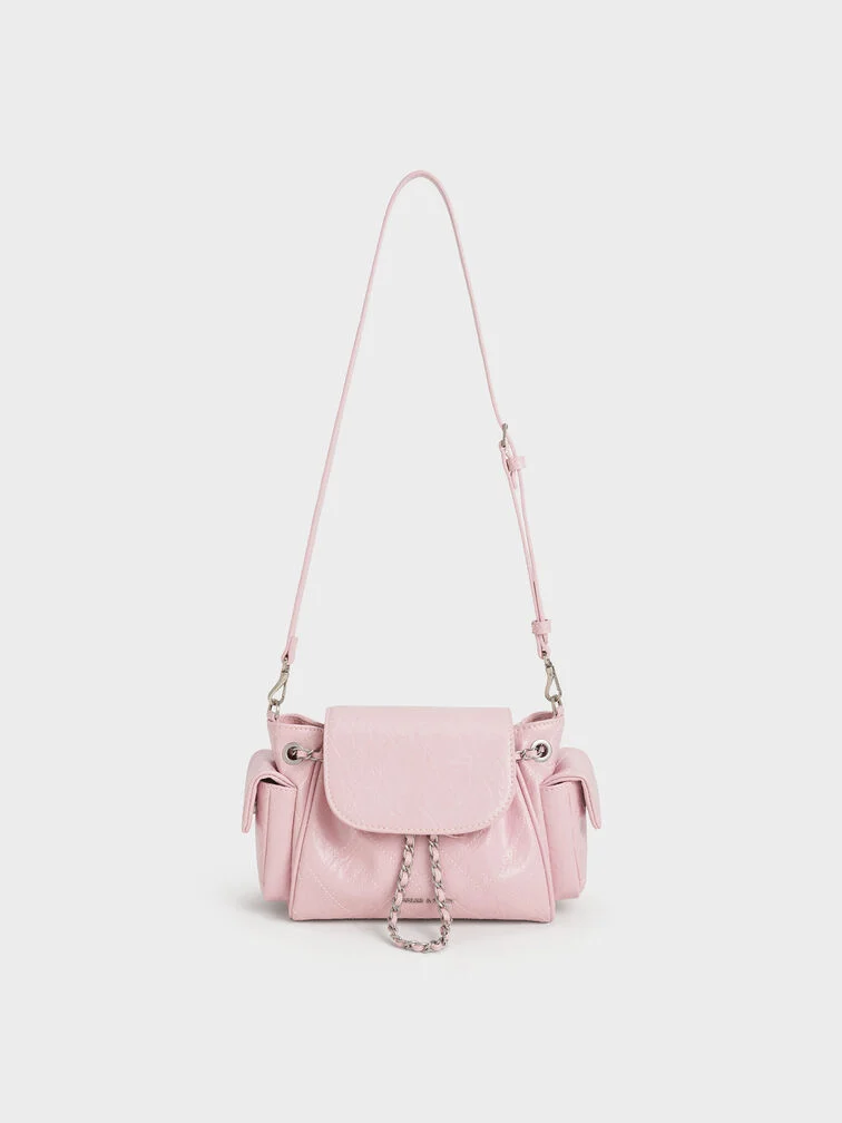 Duo Quilted Two-Way Front Flap Backpack