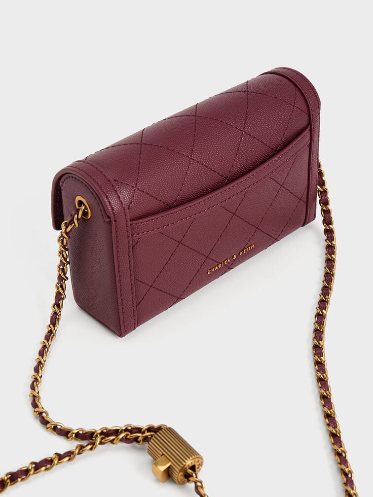 Tallulah Quilted Clutch Bag