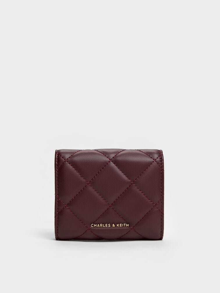 Arrietty Quilted Curved-Flap Wallet