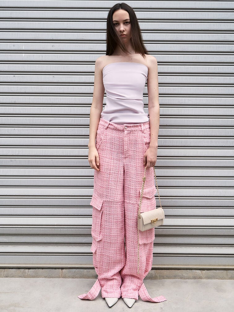 Tallulah Quilted Clutch Bag